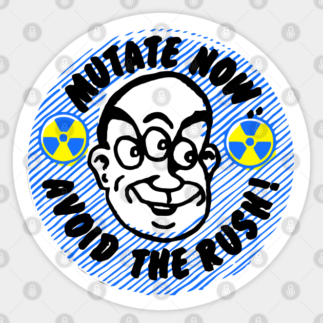 Fallout Mutate Now Sticker by katmargoli